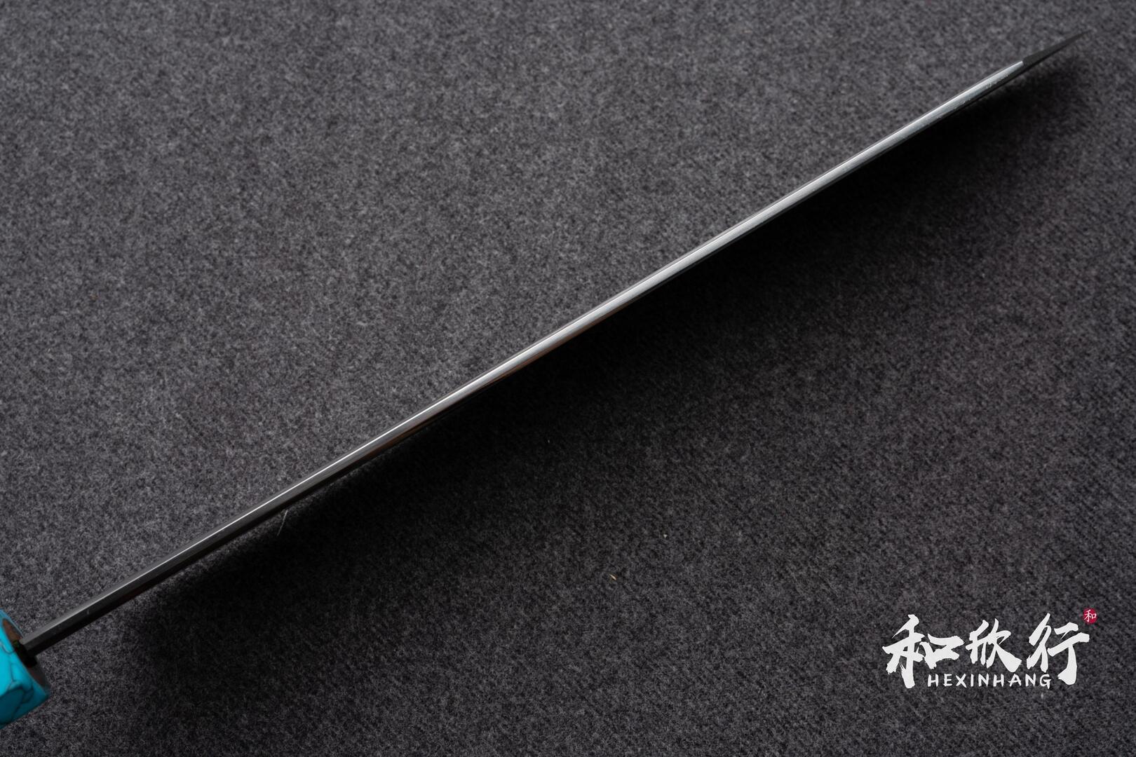 初心Hatsukokoro X 中川作白三鋼本燒切付牛刀240 mm